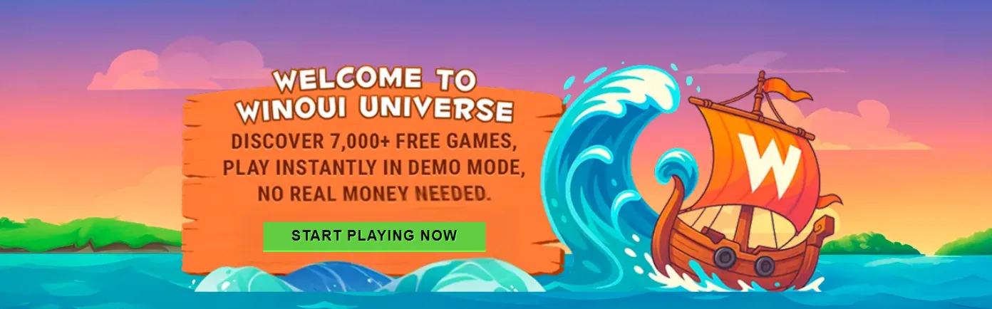 Welcome Bonus at Winoui Casino